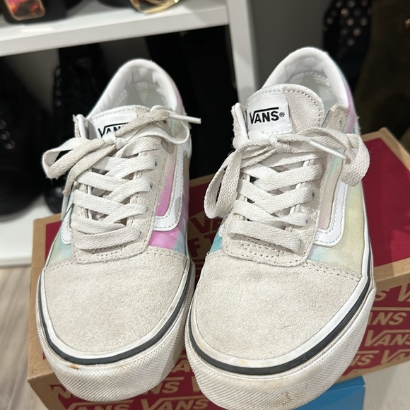 Vans girls shoes size 3 - Picture 3 of 5